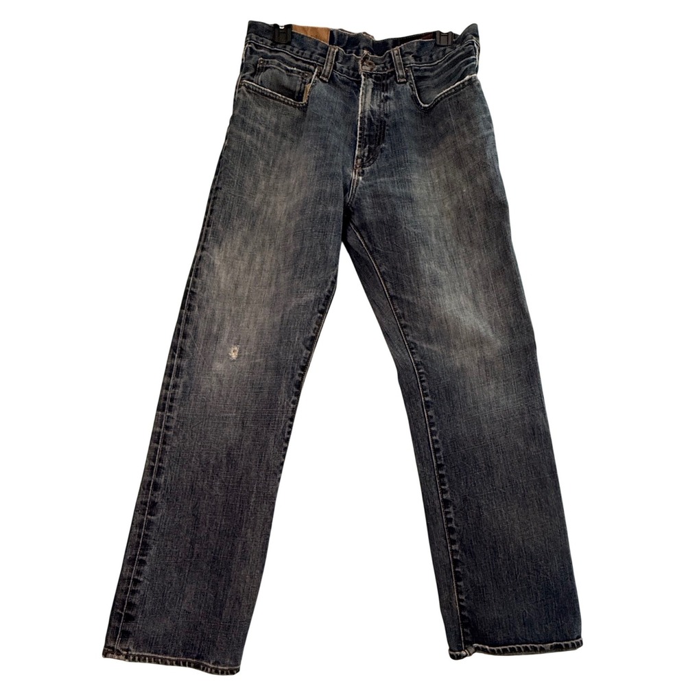 Gap 1969 Easy Fit Mens Jeans 32x30 Vintage Y2K Dark Wash Straight Leg Indie